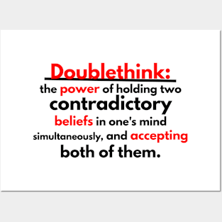 Doublethink Posters and Art